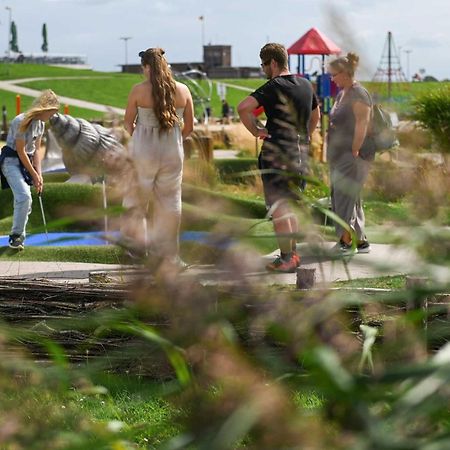 Tiny House Pioneer 18 Zur Meerseite - Green Tiny Village Harlesiel Carolinensiel Esterno foto