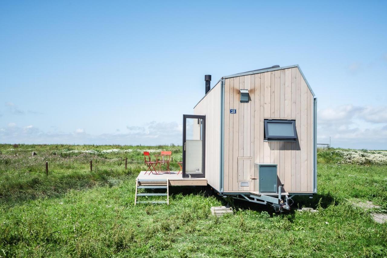 Tiny House Pioneer 18 Zur Meerseite - Green Tiny Village Harlesiel Carolinensiel Esterno foto