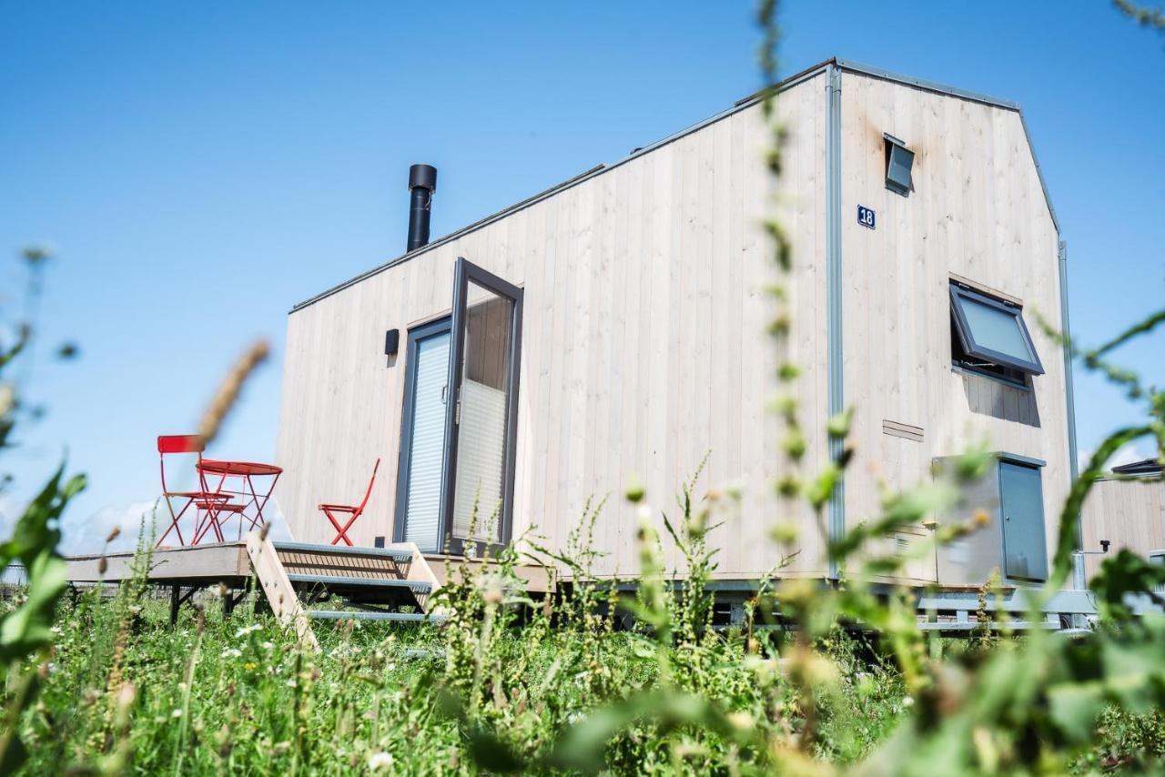 Tiny House Pioneer 18 Zur Meerseite - Green Tiny Village Harlesiel Carolinensiel Esterno foto