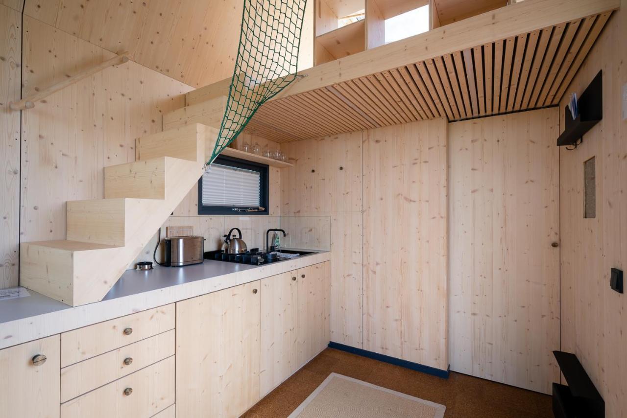 Tiny House Pioneer 18 Zur Meerseite - Green Tiny Village Harlesiel Carolinensiel Esterno foto