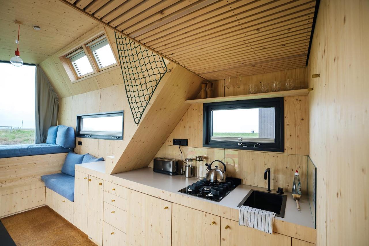 Tiny House Pioneer 18 Zur Meerseite - Green Tiny Village Harlesiel Carolinensiel Esterno foto