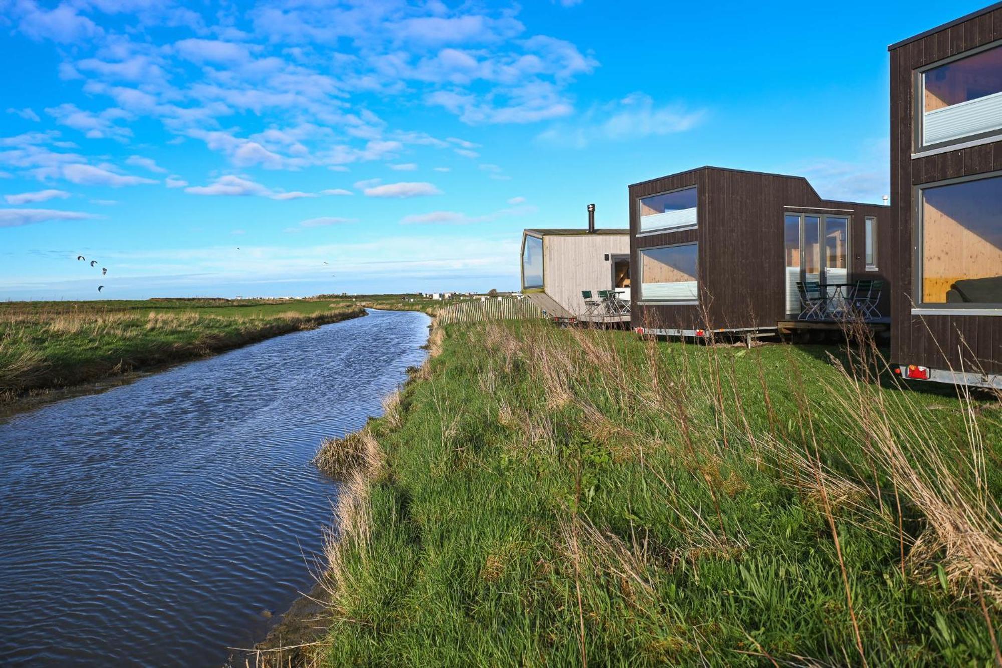 Tiny House Pioneer 18 Zur Meerseite - Green Tiny Village Harlesiel Carolinensiel Esterno foto